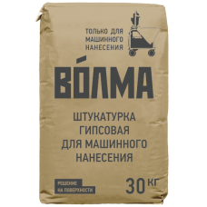 Штукатурка гипсовая ВОЛМА Гипс Актив МН машинного нанесения, 30 кг