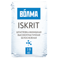 Шпаклевка полимерная ВОЛМА ISKRIT, 19 кг