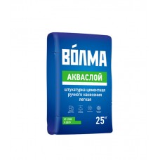 Штукатурка цементная Волма Акваслой, ручного нанесения, 25 кг