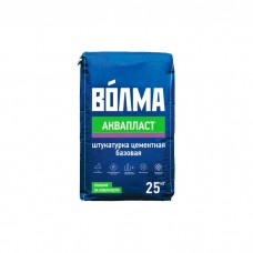 Штукатурка цементная ВОЛМА Аквапласт, 25 кг