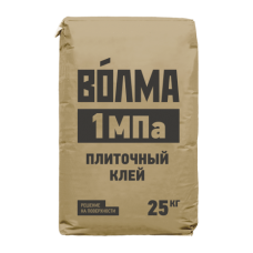 Плиточный клей ВОЛМА 1 С0 Т МПа, 25 кг